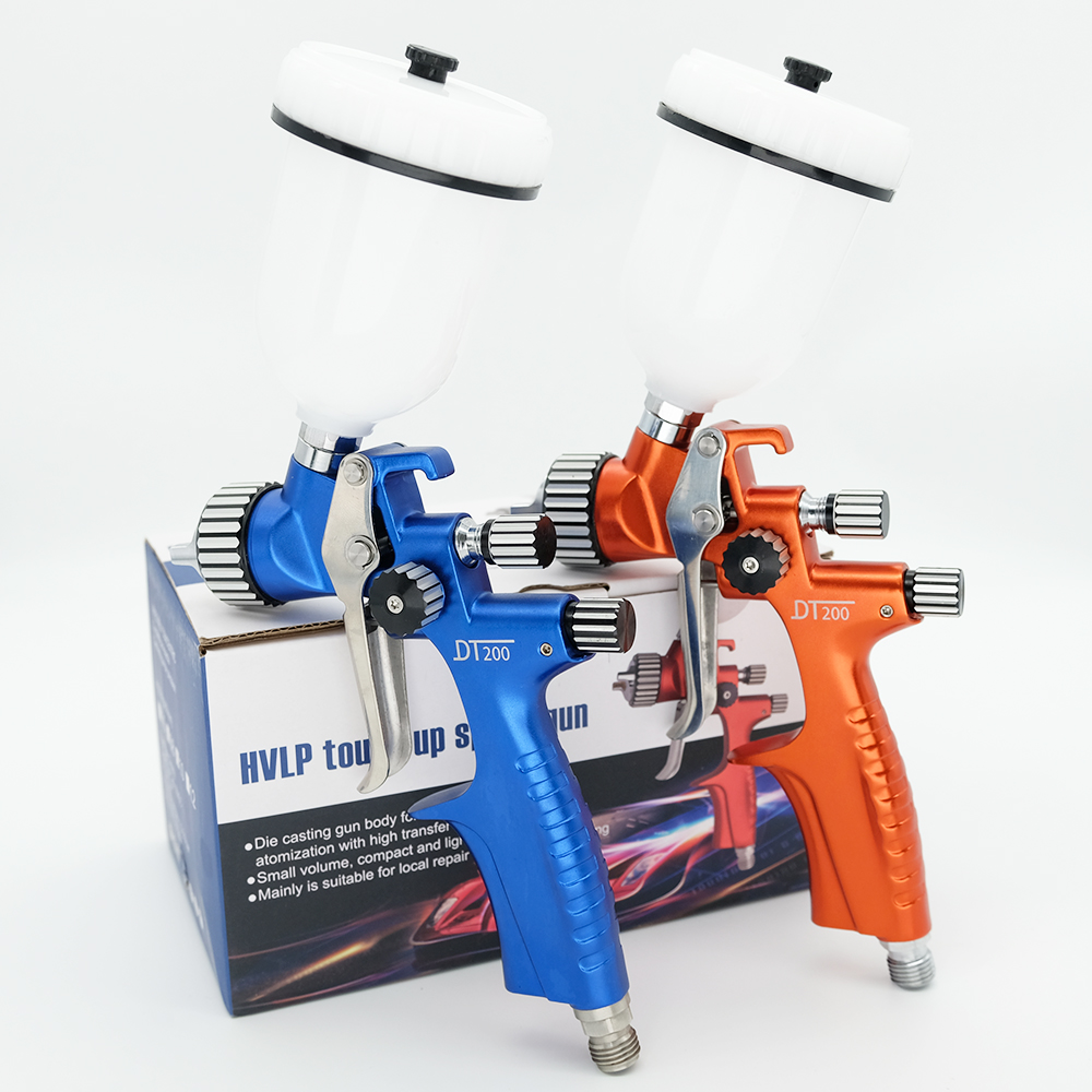 Airbrush Kit With Mini Compressor - 새로운 0.5mm/0.8mm/1.0mm/1.2mm 노즐 전문 HVLP 미니