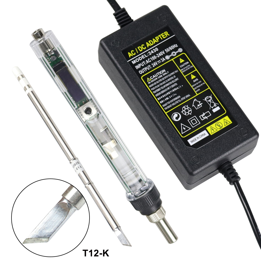 Digital Soldering Station T12 - T12 전기 납땜 인두 키트 DC