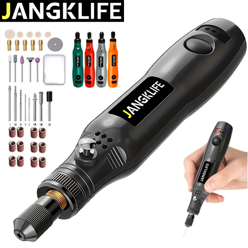 Cordless Rotary Tool Kit Accessories - JANGKLIFE USB 무선 로타리 도구 키트