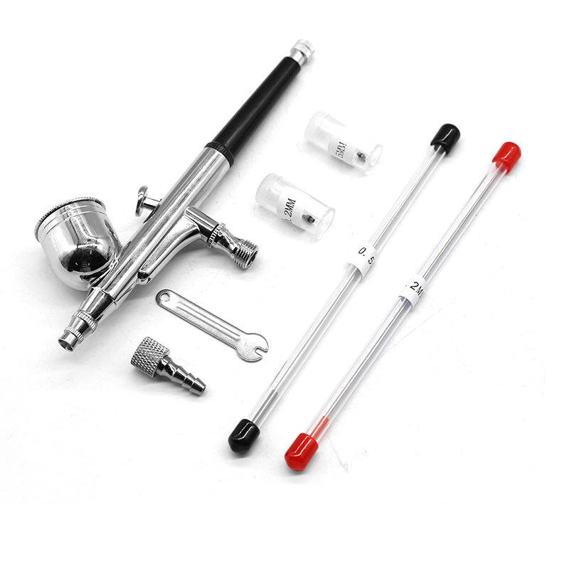 Airbrush Kit With Mini Compressor - 중력 듀얼 액션 미니 에어 브러시
