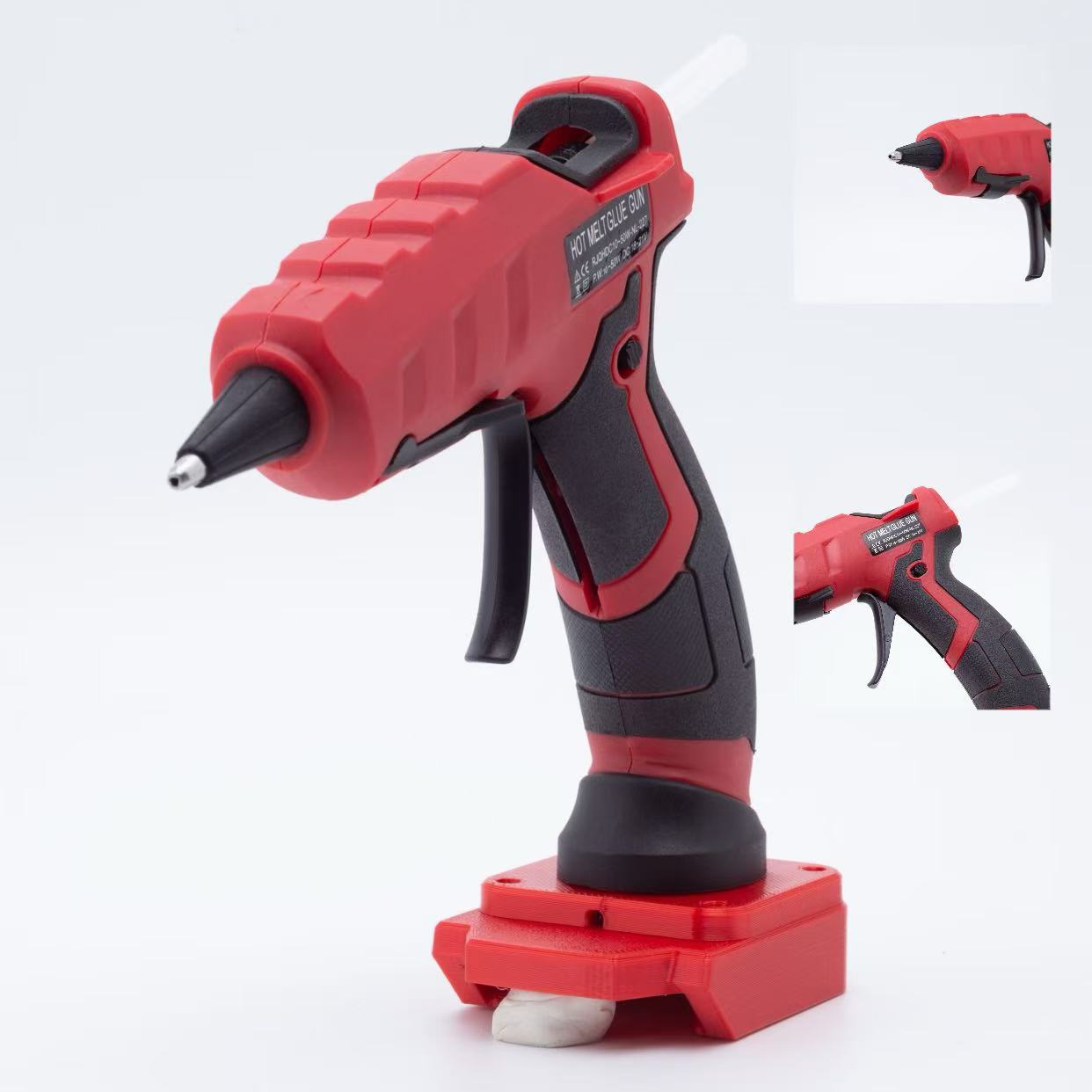 Hot Melt Glue Gun Cordless - 핫 글루건 60W 7mm 무선 핫멜트