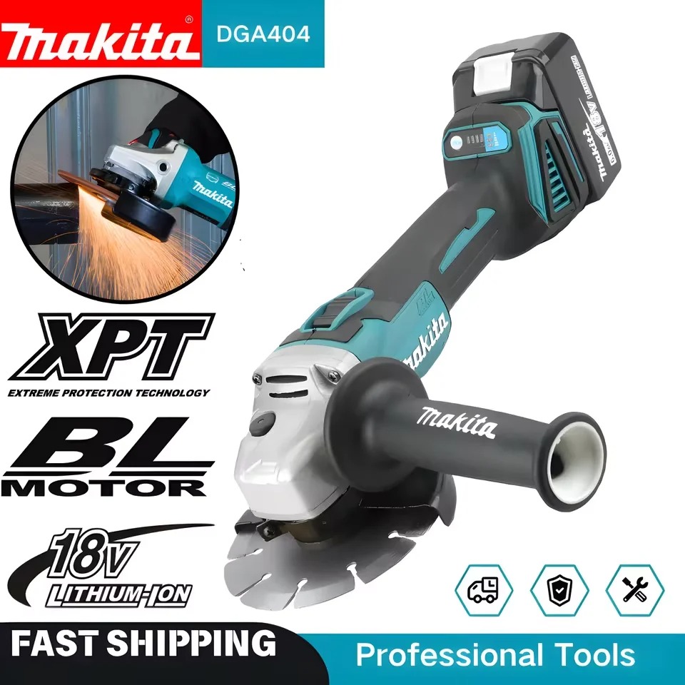 Brushless Angle Grinder Battery Powered - 마키타 DGA404 125mm 브러시리스 무선 앵글