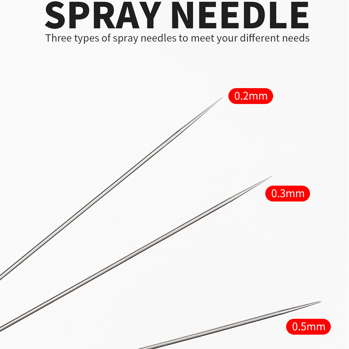 3pcs 세트 0.2/0.3/0.5mm 에어 브러시 노 - Airbrush Kit With Mini Compressor 리뷰 및 가격