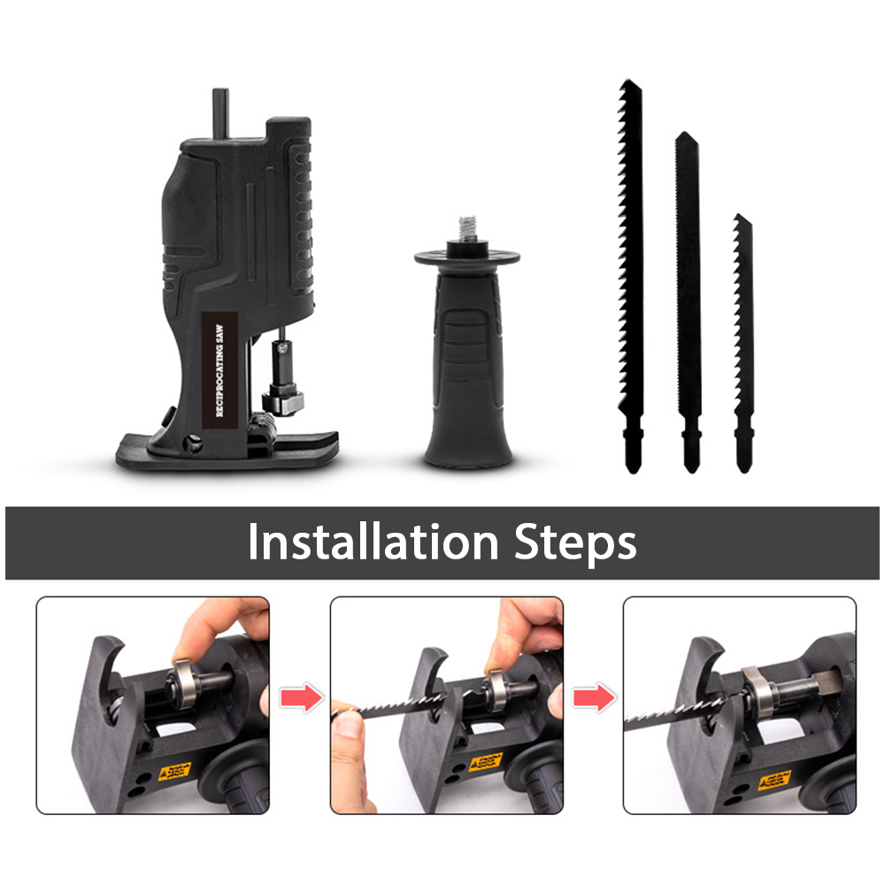 휴대용 왕복톱 어댑터 다기능 전기 드릴 개조 도구 부착 - Reciprocating Saw Attachment Drill 리뷰 및 가격