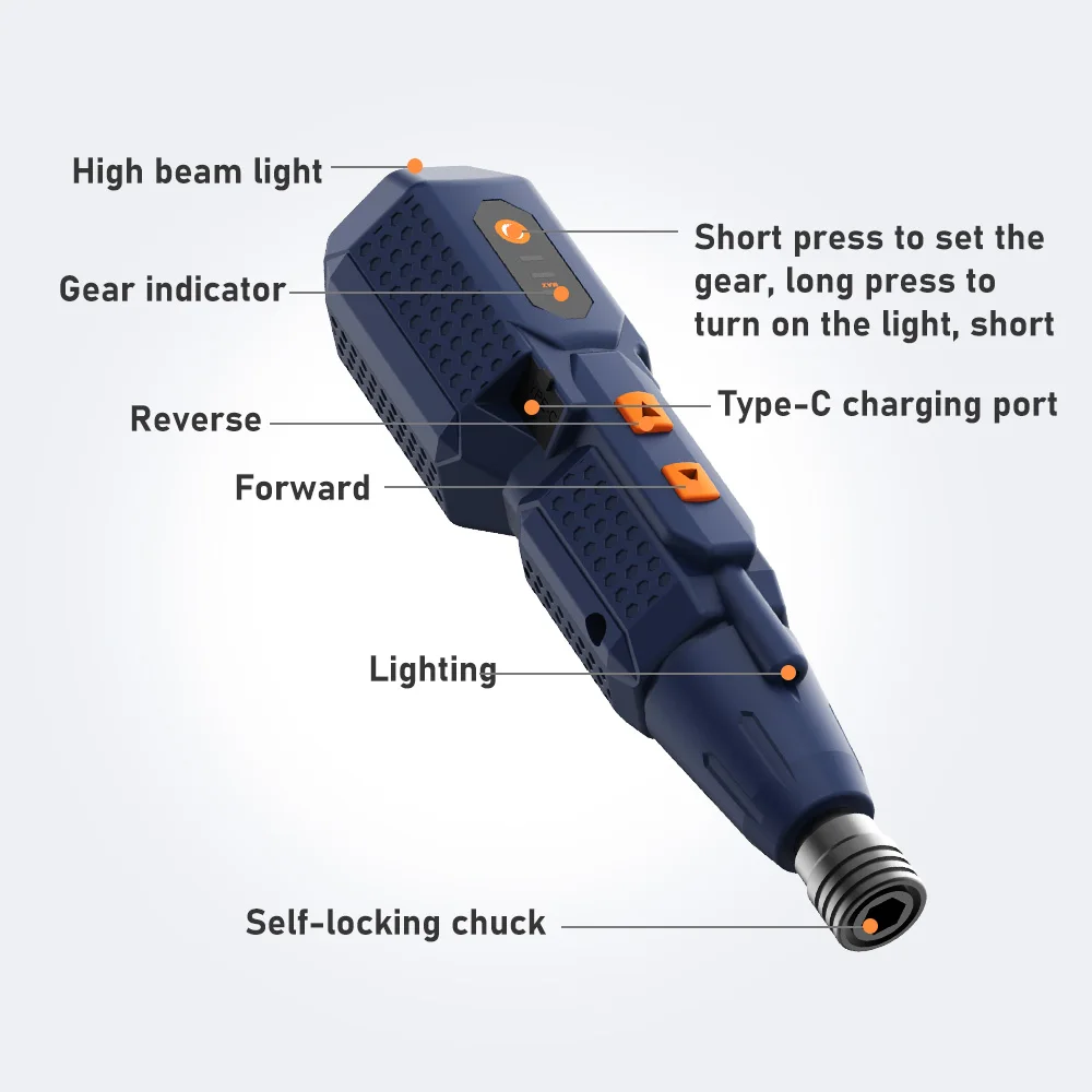 무선 전기 스크루 드라이버 세트 LED 조명이있는 4. - Electric Screwdriver Rechargeable Usb 리뷰 및 가격