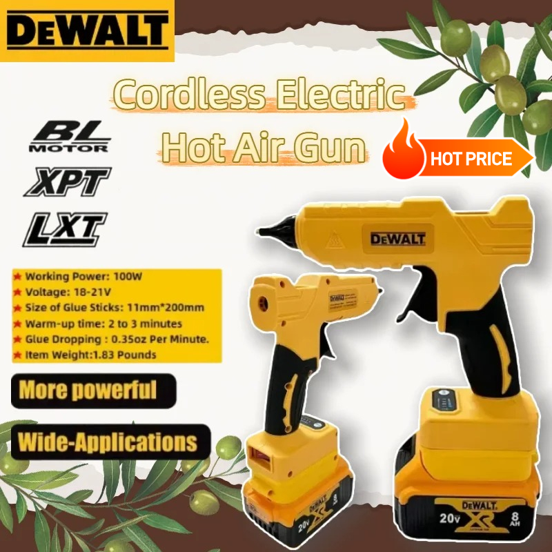 디월트 무선 전기 핸드헬드 글루건 수리 DIY 도구 핫 - Hot Melt Glue Gun Cordless 리뷰 및 가격