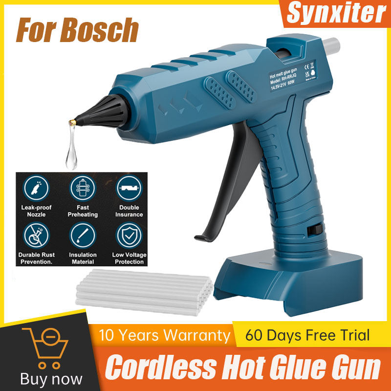 Synxiter 무선 핫멜트 글루건 (10개 글루스틱  - Hot Melt Glue Gun Cordless 리뷰 및 가격