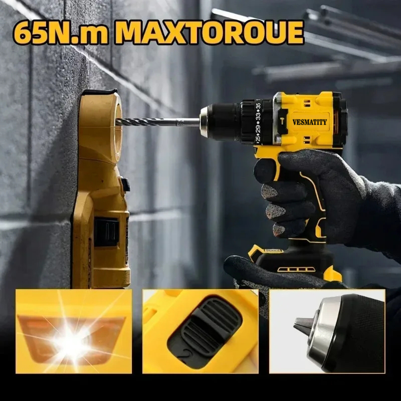 DCD805 브러시리스 임팩트 드릴 무선 전동 드라이버 - Brushless Cordless Electric Drill 18V 리뷰 및 가격