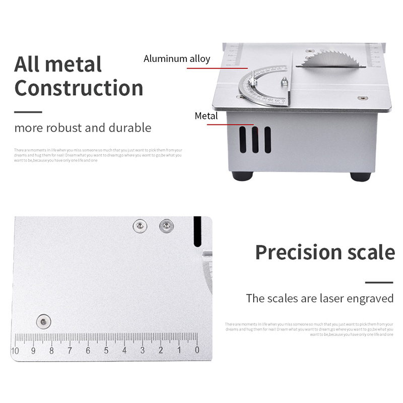 미니 테이블 톱 96W 5000RPM 목공 DIY 절단 - Mini Table Saw For Woodworking 리뷰 및 가격