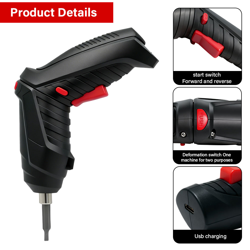 다기능 3.6V 충전식 리튬이온 무선 전동 드라이버 세 - Electric Screwdriver Rechargeable Usb 리뷰 및 가격