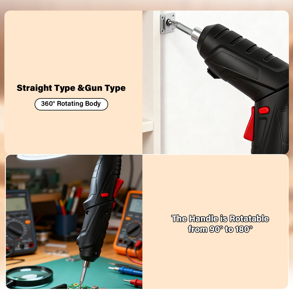 다기능 3.6V 충전식 리튬이온 무선 전동 드라이버 세 - Electric Screwdriver Rechargeable Usb 리뷰 및 가격