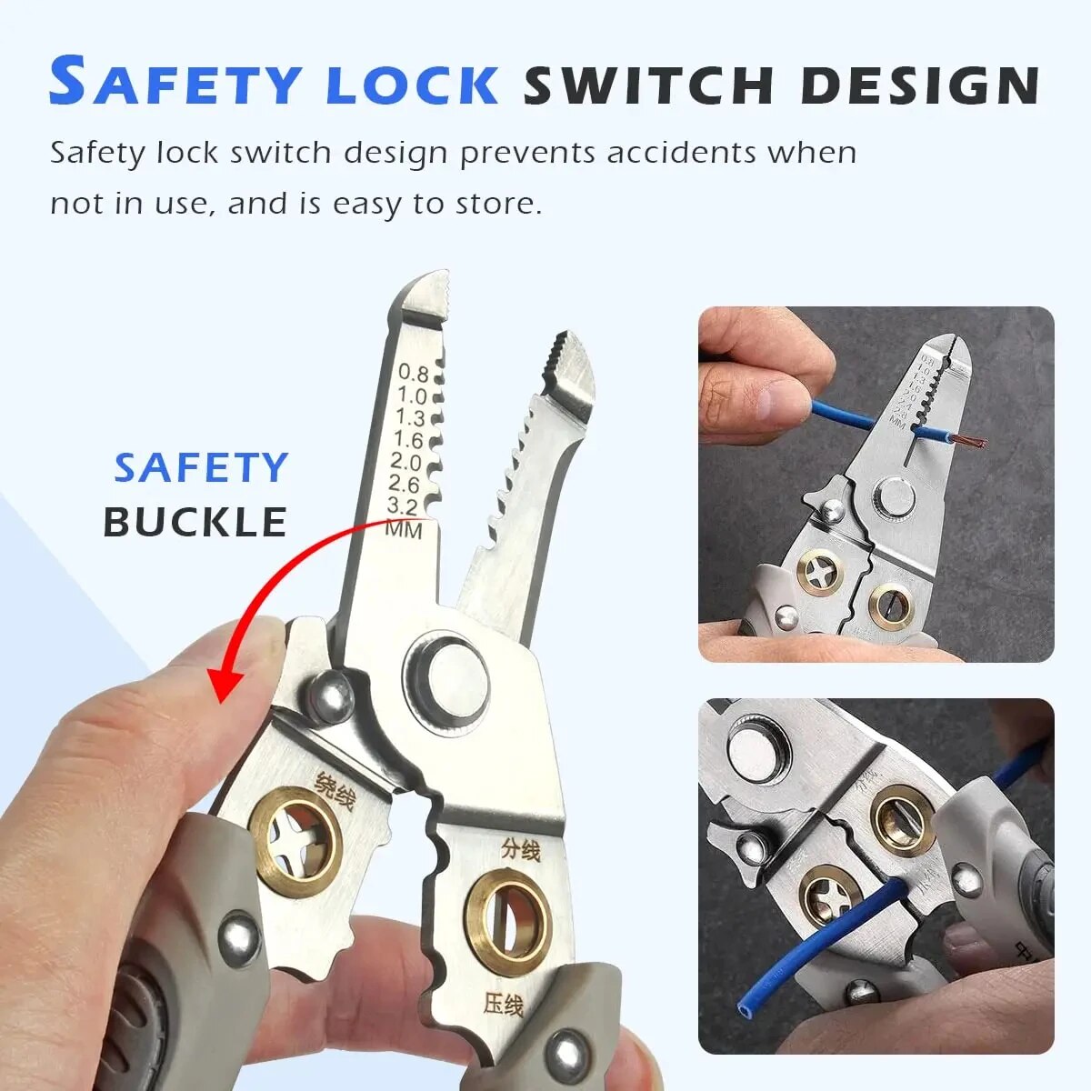 6 In 1 와이어 스트리퍼 특수 와이어 펜치 도구 전 - Automatic Wire Stripper Cutter 리뷰 및 가격