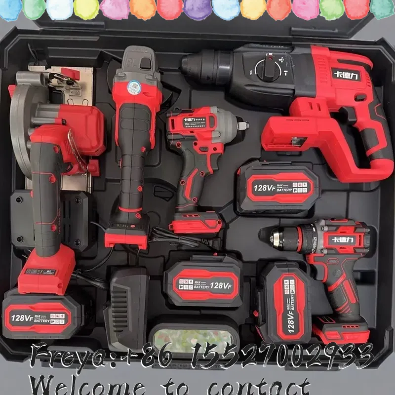 브러시리스 전동공구 4종 다기능 세트 리튬 배터리 임팩 - Brushless Angle Grinder Battery Powered 리뷰 및 가격