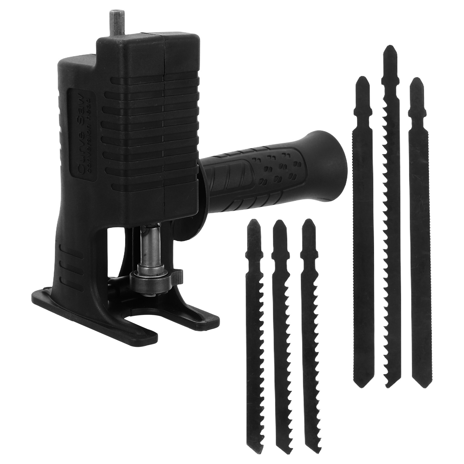 7피스 세트 전기 드릴 변환 톱 블랙 휴대용 왕복식 부 - Reciprocating Saw Attachment Drill 리뷰 및 가격