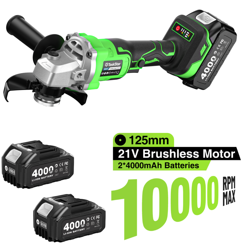 TaskStar 10000 RPM 앵글 그라인더 키트  - Brushless Angle Grinder Battery Powered 리뷰 및 가격