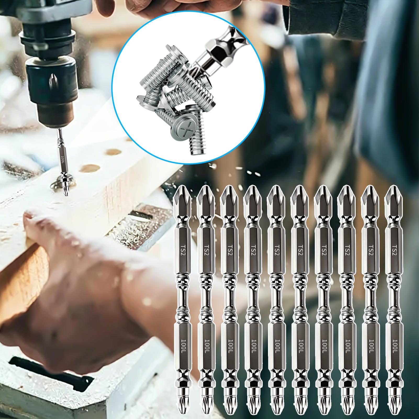스크루드라이버 비트 세트 자기식 헤비 듀티 금속 육각  - Hand Tools 리뷰 및 가격