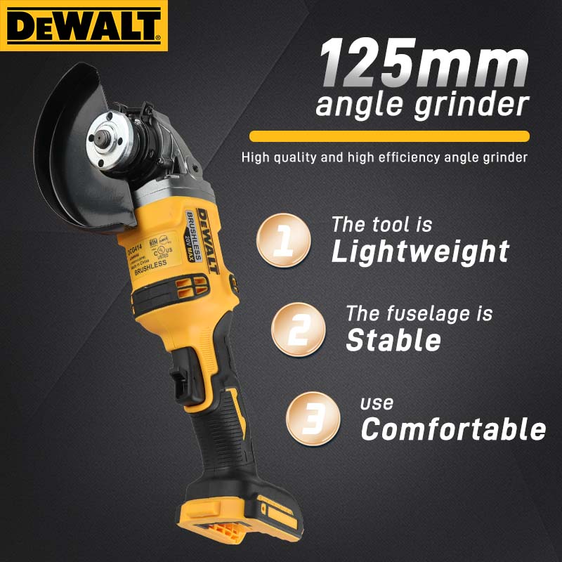 디월트 DCG414 20V MAX 브러시리스 앵글 그라 - Brushless Angle Grinder Battery Powered 리뷰 및 가격