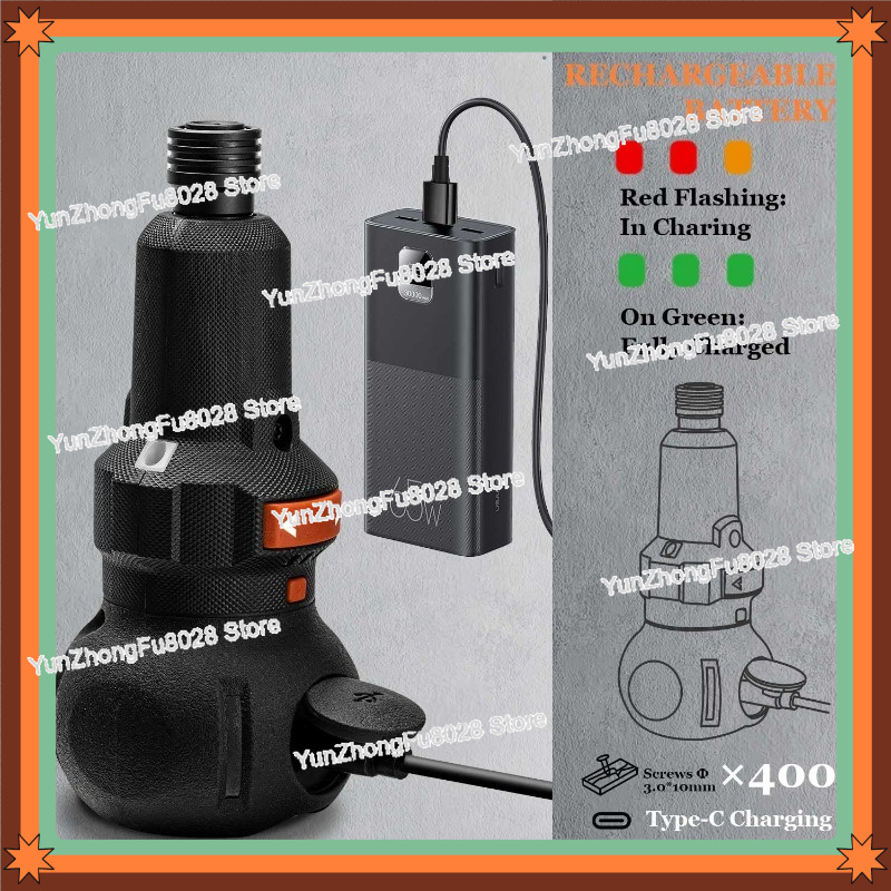 4V 전동 드라이버, 400 RPM, 3단계 속도 및  - Electric Screwdriver Rechargeable Usb 리뷰 및 가격