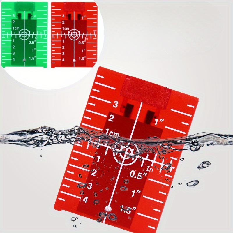 1PCS 인치 Cm 레이저 타겟 카드 플레이트 (녹색/ - Laser Level 16 Lines 4D Green 리뷰 및 가격