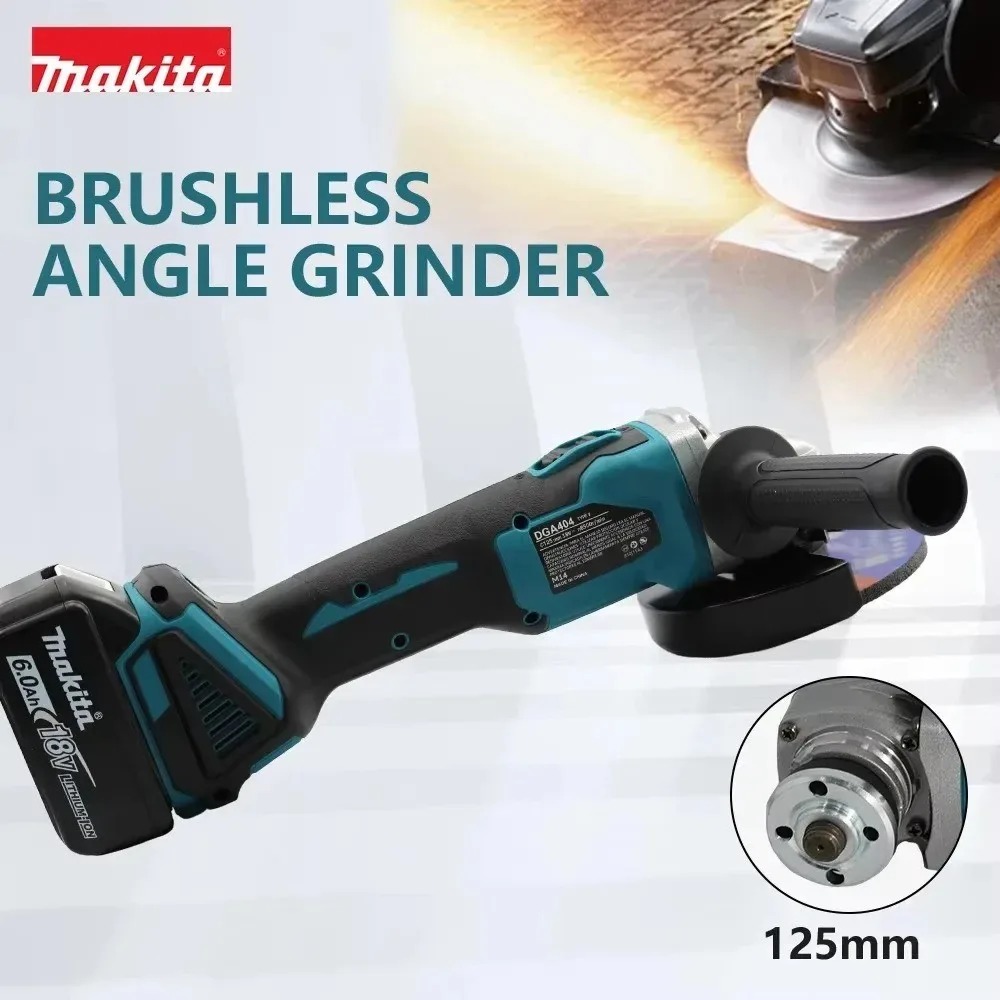 마키타 DGA404 125mm 브러시리스 무선 앵글 그 - Brushless Angle Grinder Battery Powered 리뷰 및 가격