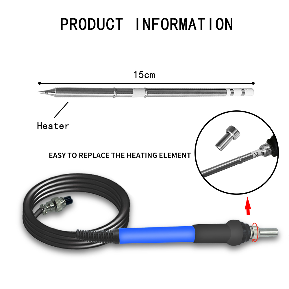 T12 + 납땜 스테이션 납땜 인두 1.3 인치 OLE - Digital Soldering Station T12 리뷰 및 가격