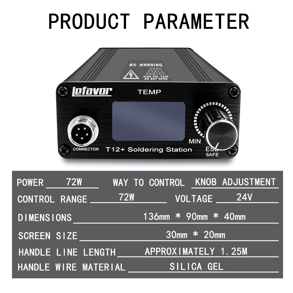 T12 + 납땜 스테이션 납땜 인두 1.3 인치 OLE - Digital Soldering Station T12 리뷰 및 가격